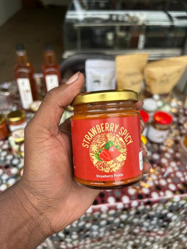 Strawberry Pickle – A Unique Sweet & Spicy Delight!